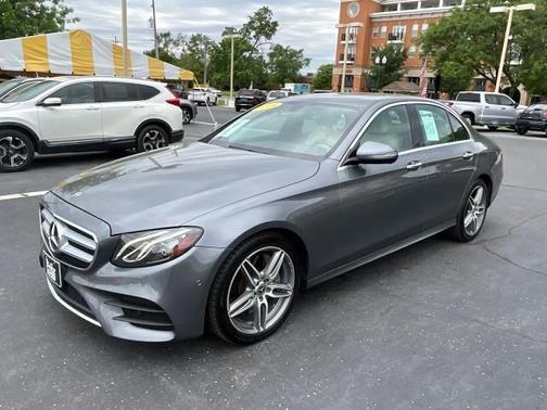 GRAY 2018 Mercedes-Benz E-Class 4MATIC