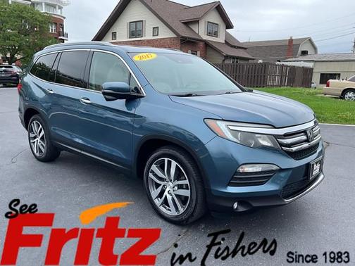 BLUE 2017 Honda Pilot Touring