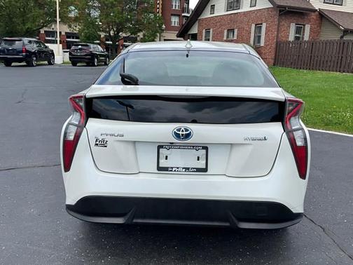 WHITE 2017 Toyota Prius Three Touring