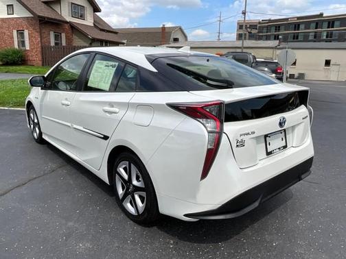 WHITE 2017 Toyota Prius Three Touring