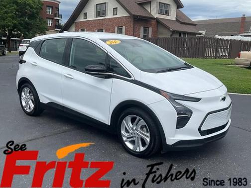 Summit White 2023 Chevrolet Bolt EV FWD 1LT