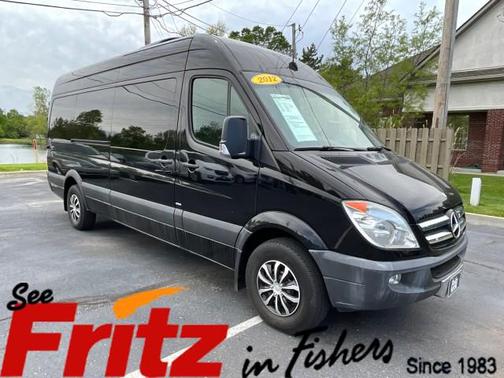Jet Black 2012 Mercedes-Benz Sprinter 2500 High Roof