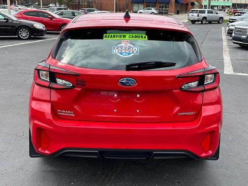 Pure Red 2024 Subaru Impreza Sport