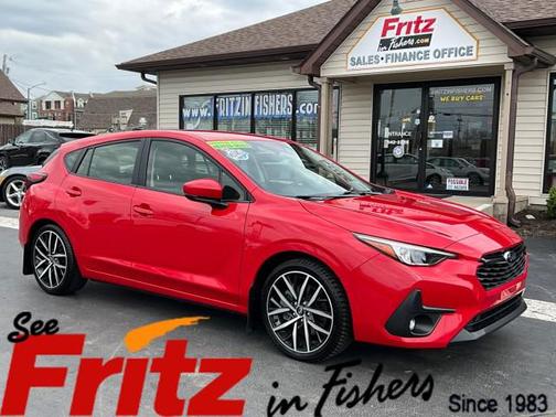 Pure Red 2024 Subaru Impreza Sport