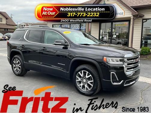 Ebony Twilight Metallic 2023 GMC Acadia FWD SLE