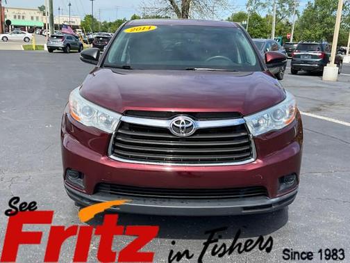 Ooh La La Rouge Mica 2014 Toyota Highlander LE