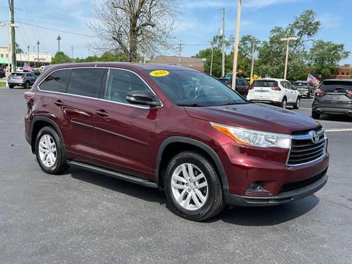 Ooh La La Rouge Mica 2014 Toyota Highlander LE