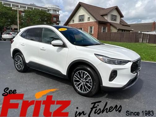 Star White Metallic Tri-Coat 2024 Ford Escape PHEV Base