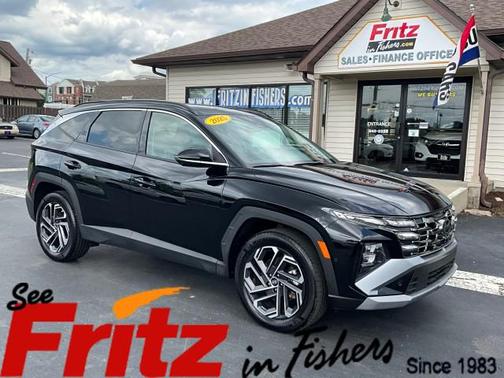 Ash Black 2025 Hyundai TUCSON Hybrid Limited
