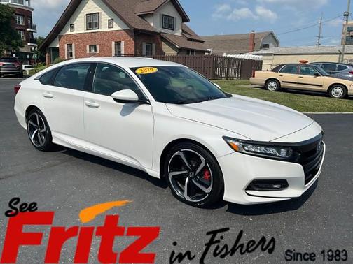 Platinum White Pearl 2020 Honda Accord Sport 1.5T
