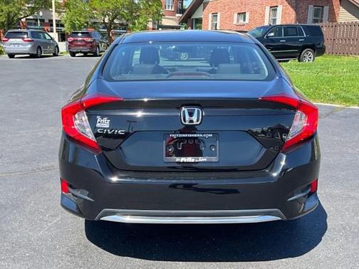 Crystal Black Pearl 2020 Honda Civic LX