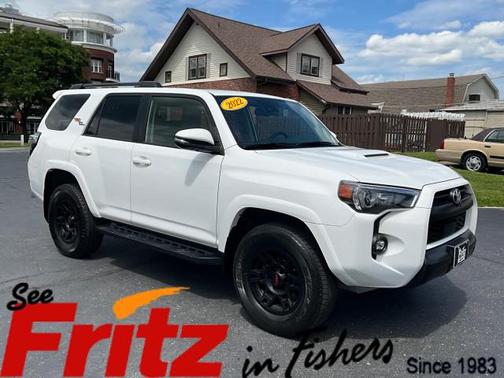 White 2022 Toyota 4Runner TRD Off Road Premium