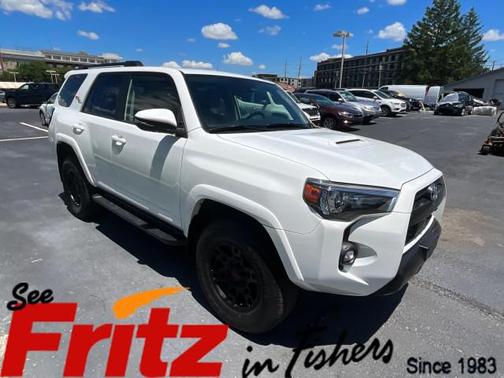 White 2022 Toyota 4Runner TRD Off Road Premium
