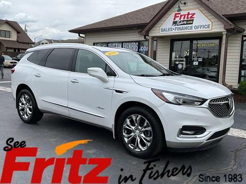 White Frost Tricoat 2019 Buick Enclave Avenir