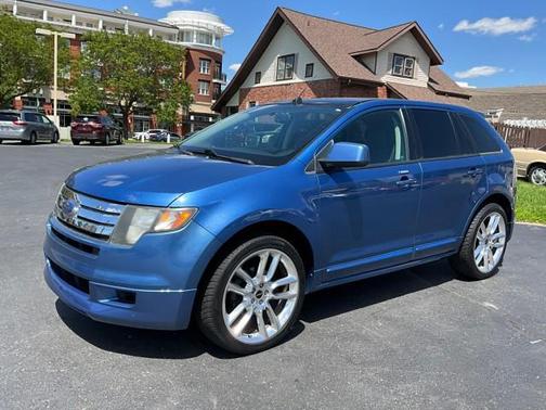 Sport Blue Clearcoat Metallic 2009 Ford Edge Sport