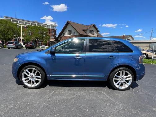 Sport Blue Clearcoat Metallic 2009 Ford Edge Sport