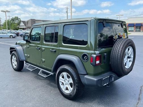 Sarge Green Clearcoat 2020 Jeep Wrangler Unlimited Sport
