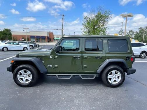 Sarge Green Clearcoat 2020 Jeep Wrangler Unlimited Sport