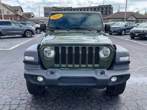 Sarge Green Clearcoat 2020 Jeep Wrangler Unlimited Sport