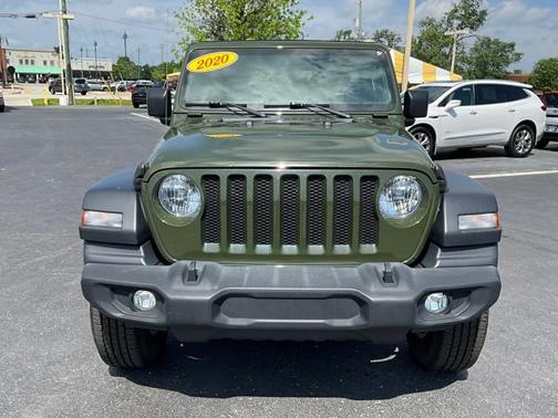 Sarge Green Clearcoat 2020 Jeep Wrangler Unlimited Sport