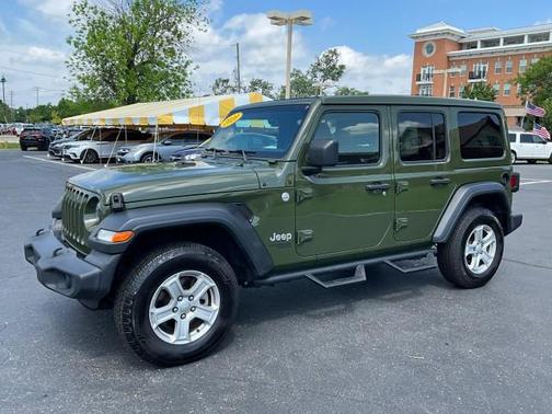 Sarge Green Clearcoat 2020 Jeep Wrangler Unlimited Sport