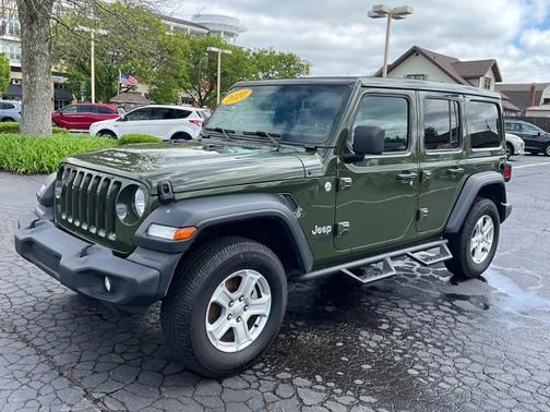 Sarge Green Clearcoat 2020 Jeep Wrangler Unlimited Sport
