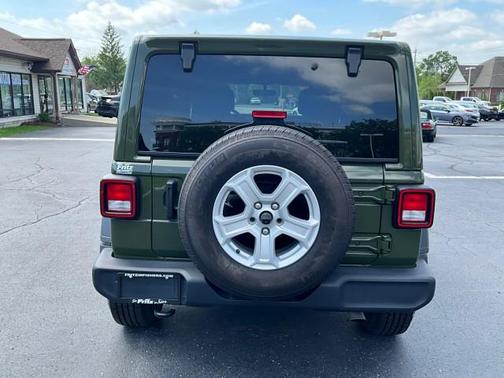 Sarge Green Clearcoat 2020 Jeep Wrangler Unlimited Sport