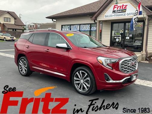 BURGUNDY 2019 GMC Terrain Denali