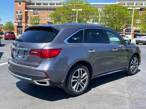 Modern Steel Metallic 2017 Acura MDX 3.5L