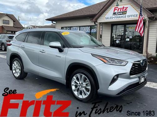 Celestial Silver Metallic 2021 Toyota Highlander Hybrid Limited