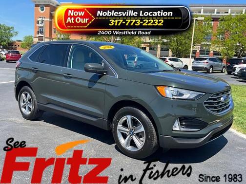 Forged Green Metallic 2022 Ford Edge SEL