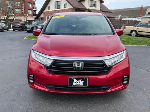 Radiant Red Metallic II 2023 Honda Odyssey Touring