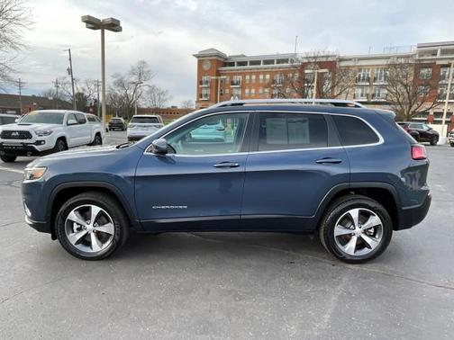 Slate Blue Pearlcoat 2021 Jeep Cherokee Limited