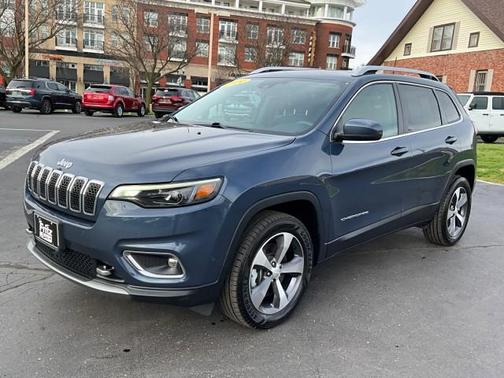 Slate Blue Pearlcoat 2021 Jeep Cherokee Limited