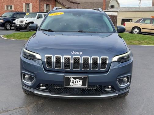 Slate Blue Pearlcoat 2021 Jeep Cherokee Limited
