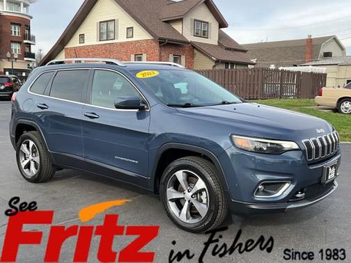 Slate Blue Pearlcoat 2021 Jeep Cherokee Limited
