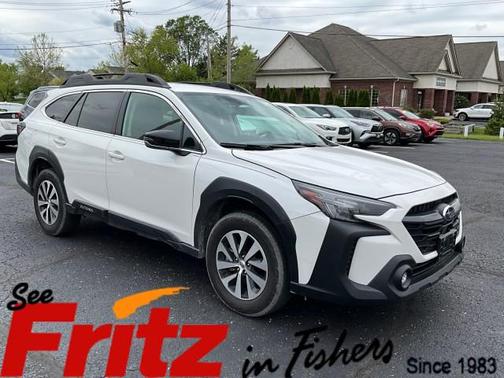 Crystal White Pearl 2025 Subaru Outback Premium