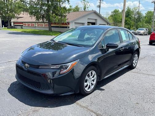 Black Sand Pearl 2021 Toyota Corolla LE