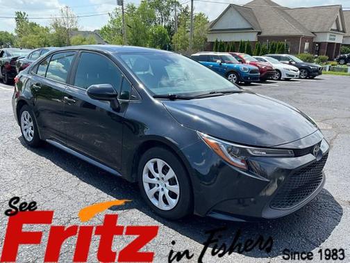 Black Sand Pearl 2021 Toyota Corolla LE