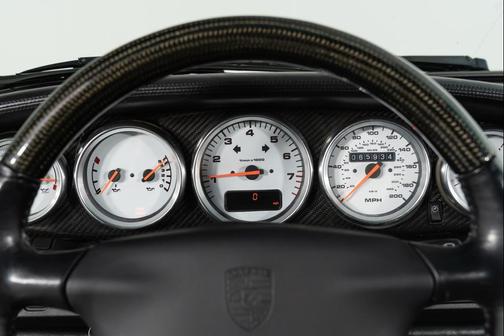 Black 1996 Porsche 911 Carrera Turbo