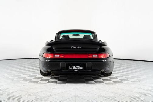 Black 1996 Porsche 911 Carrera Turbo