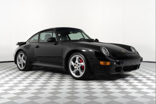 Black 1996 Porsche 911 Carrera Turbo