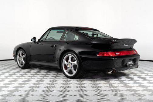 Black 1996 Porsche 911 Carrera Turbo