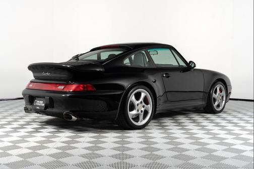Black 1996 Porsche 911 Carrera Turbo