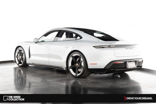 Ice Grey Metallic 2023 Porsche Taycan GTS