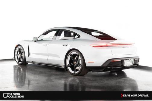 Ice Grey Metallic 2023 Porsche Taycan GTS