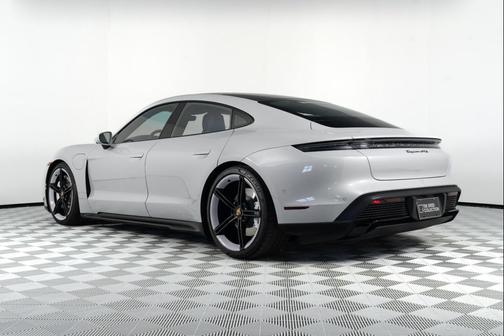 Ice Grey Metallic 2023 Porsche Taycan GTS