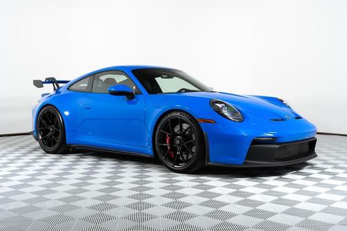 Shark Blue 2022 Porsche 911 GT3