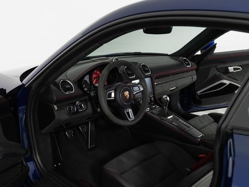 Gentian Blue Metallic 2025 Porsche 718 Cayman GTS 4.0