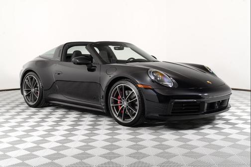 Jet Black Metallic 2024 Porsche 911 Targa 4S